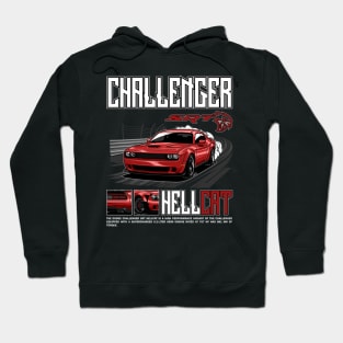 Dodge Challenger SRT Hellcat Hoodie